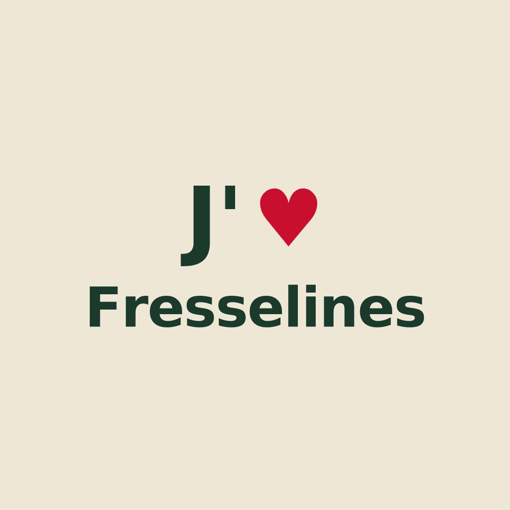 Tote bag personnalisé Fresselines — design J'aime Fresselines