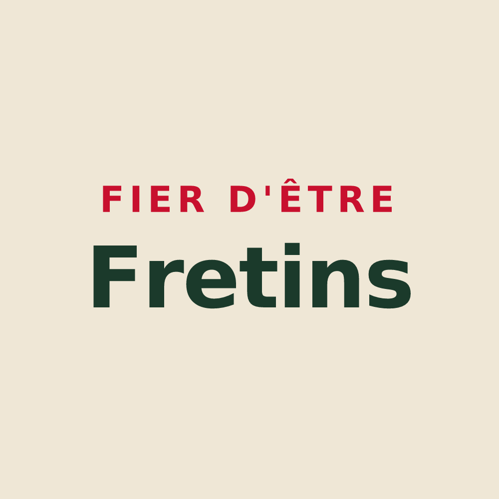 Tote bag « Fier d'être Fretins » — design pour Fretigney-et-Velloreille
