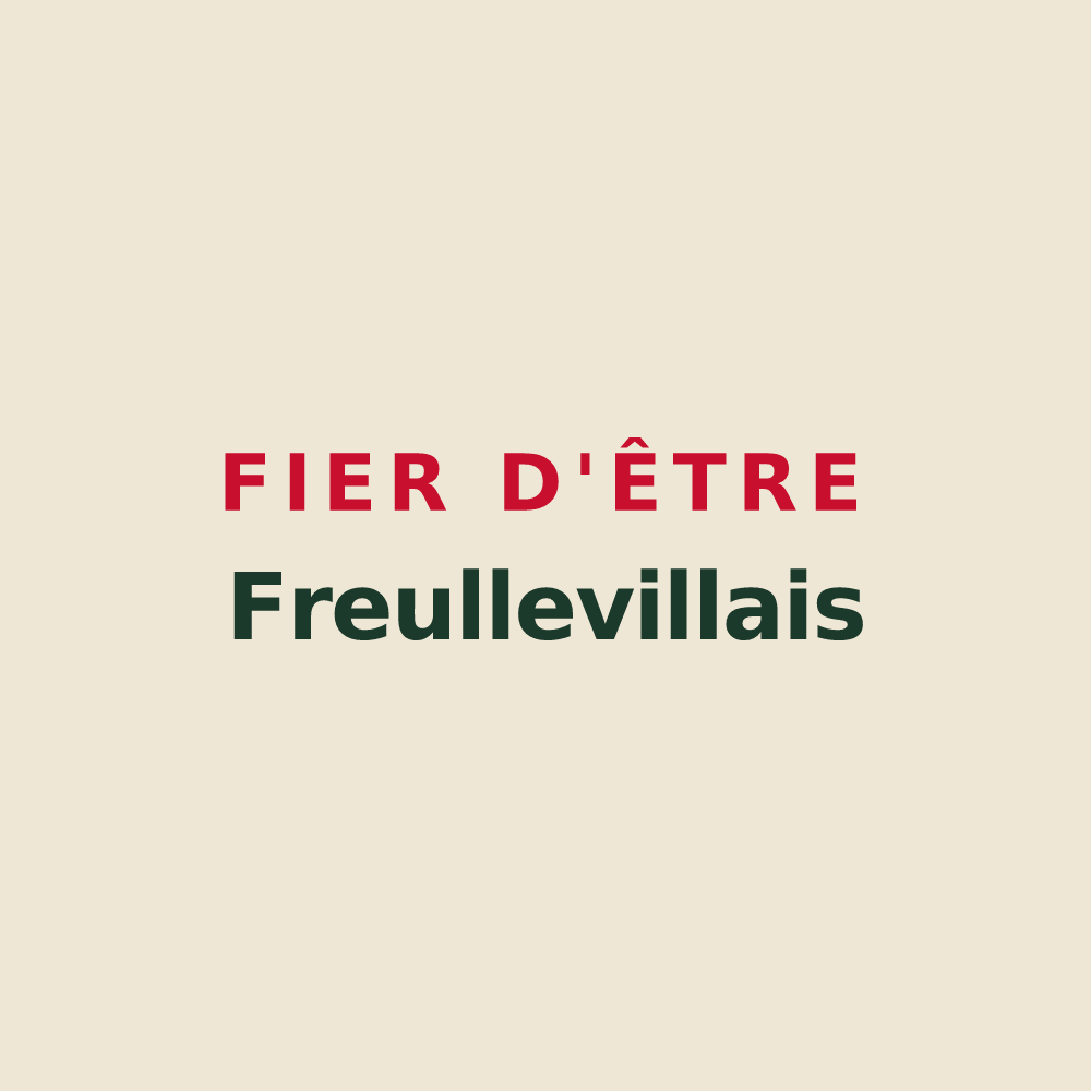 Tote bag « Fier d'être Freullevillais » — design pour Freulleville