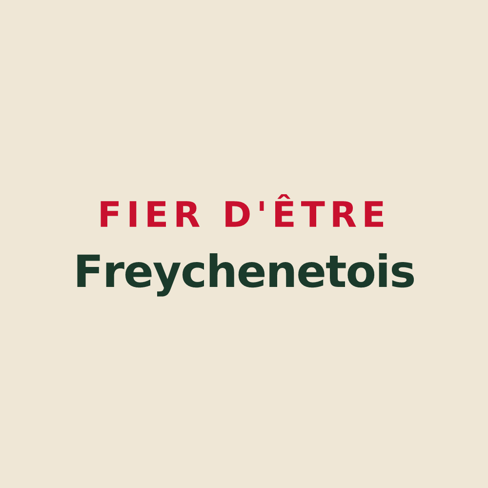 Tote bag « Fier d'être Freychenetois » — design pour Freychenet