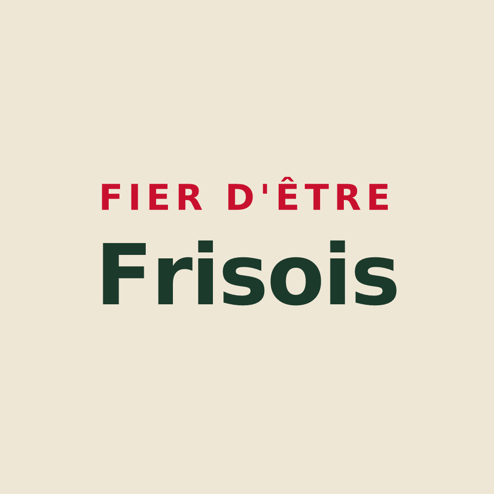 Tote bag « Fier d'être Frisois » — design pour Frise