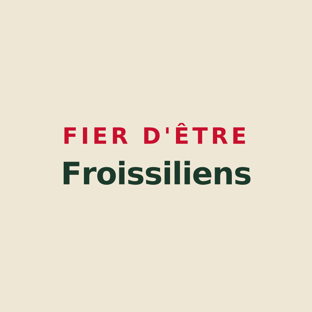 Tote bag « Fier d'être Froissiliens » — design pour Froissy