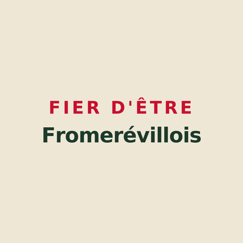 Tote bag « Fier d'être Fromerévillois » — design pour Fromeréville-les-Vallons