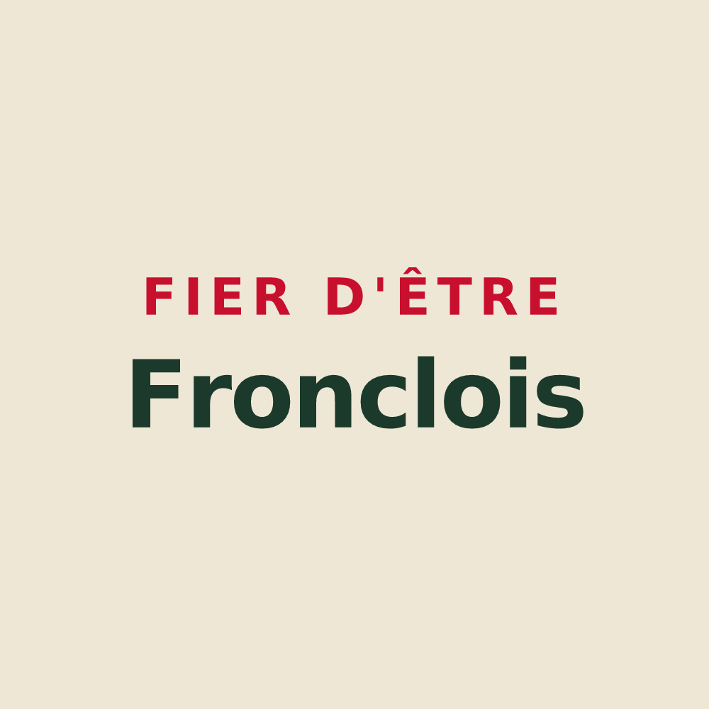 Tote bag « Fier d'être Fronclois » — design pour Froncles