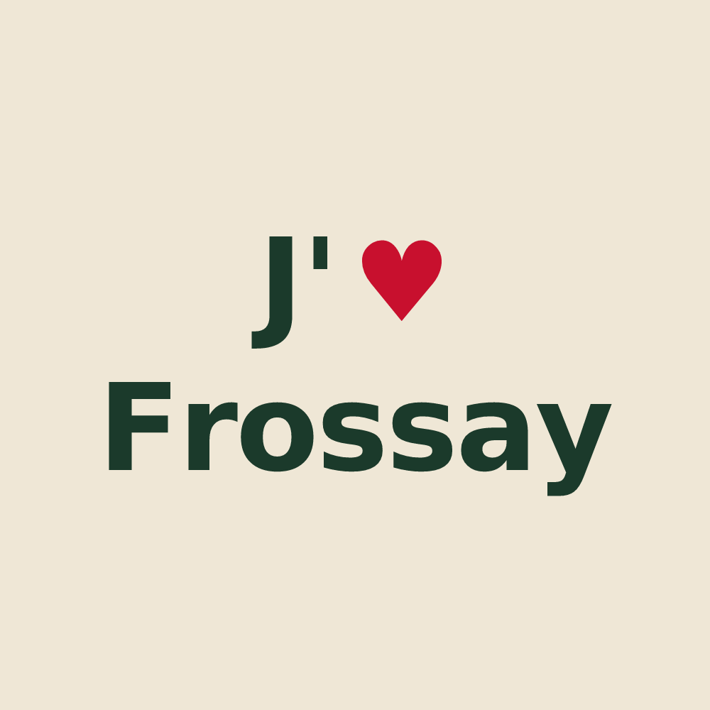 Tote bag personnalisé Frossay — design J'aime Frossay