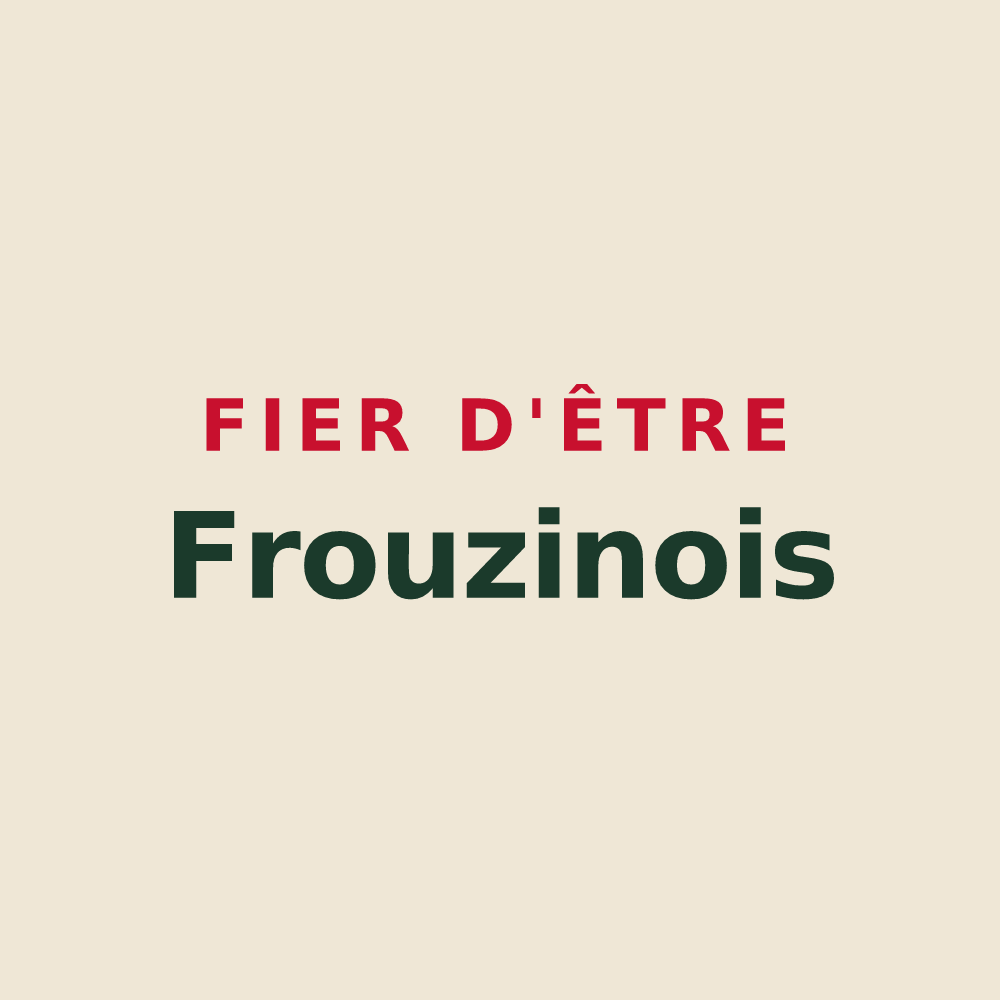 Tote bag « Fier d'être Frouzinois » — design pour Frouzins