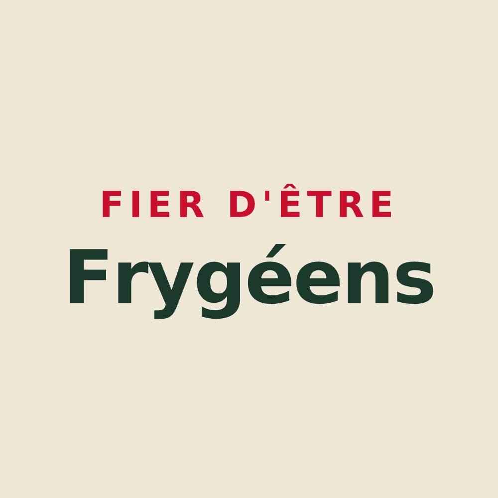 Tote bag « Fier d'être Frygéens » — design pour Fry