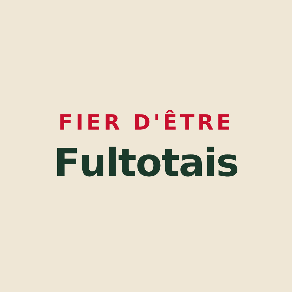 Tote bag « Fier d'être Fultotais » — design pour Fultot