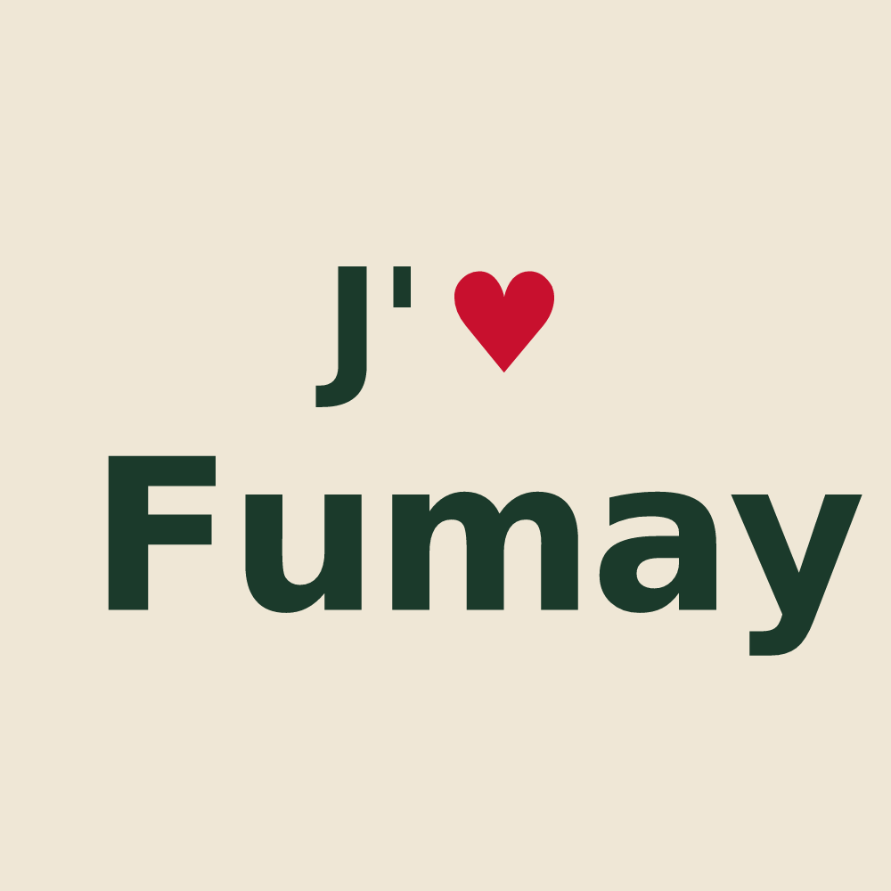 Tote bag personnalisé Fumay — design J'aime Fumay