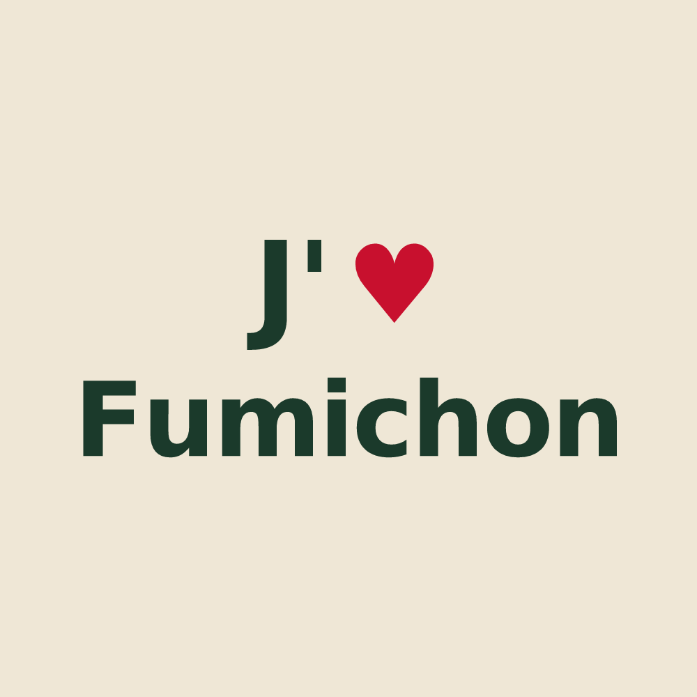 Tote bag personnalisé Fumichon — design « J'aime Fumichon » imprimé sur le tote bag