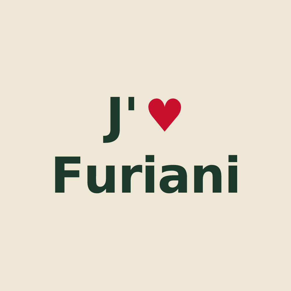 Tote bag personnalisé Furiani — design J'aime Furiani