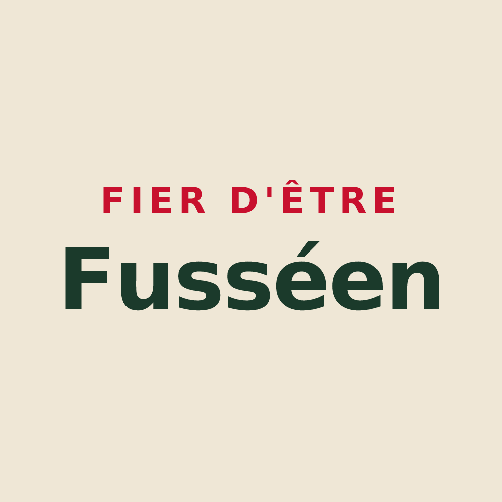 Tote bag « Fier d'être Fusséen » — design pour Fussy