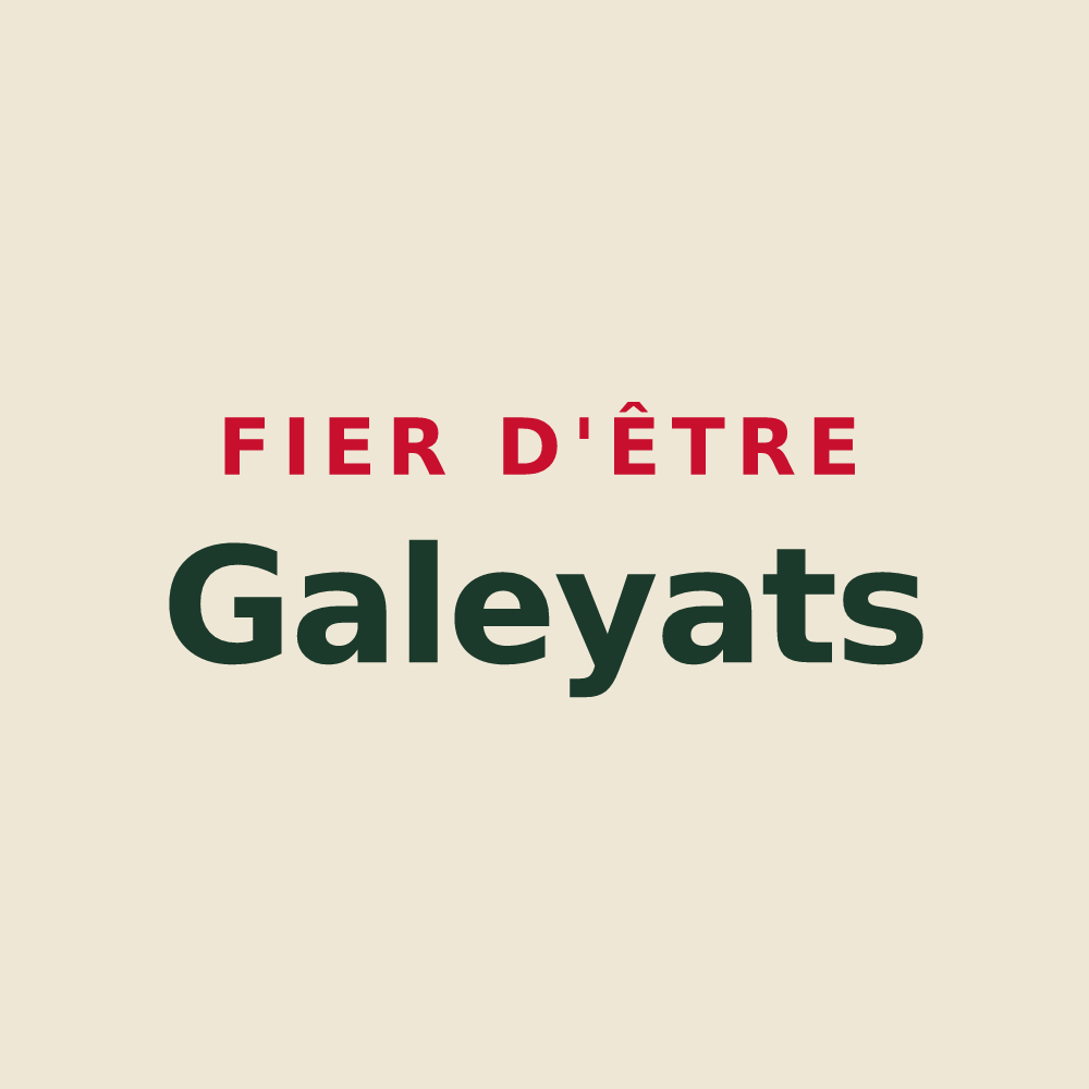 Tote bag « Fier d'être Galeyats » — design pour Galey