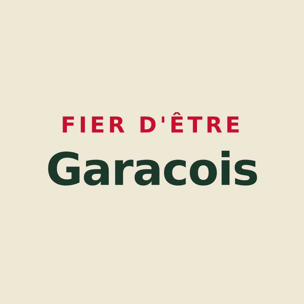 Tote bag « Fier d'être Garacois » — design pour Garac