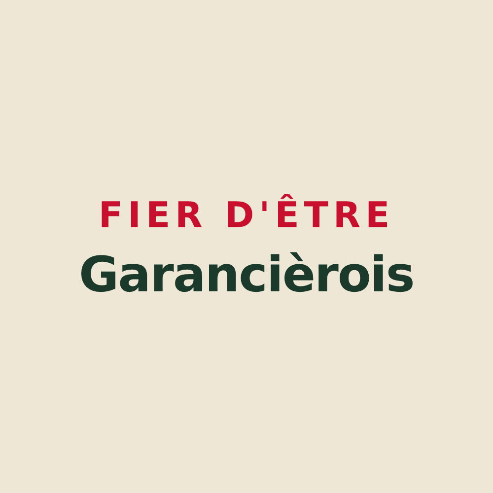 Tote bag « Fier d'être Garancièrois » — design pour Garancières-en-Drouais