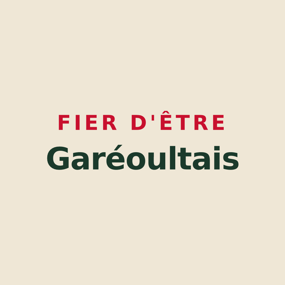 Tote bag « Fier d'être Garéoultais » — design pour Garéoult