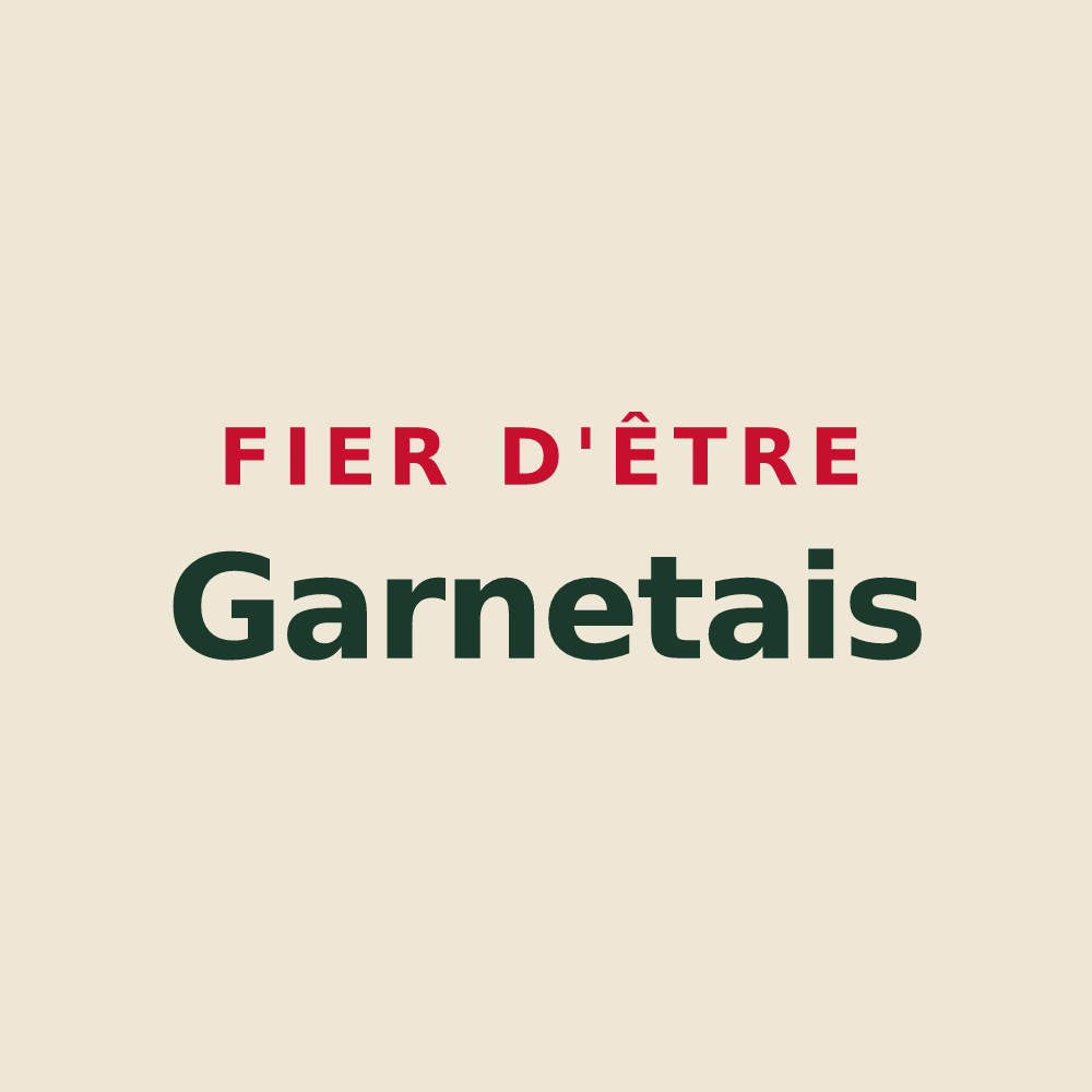 Tote bag « Fier d'être Garnetais » — design pour Garnay