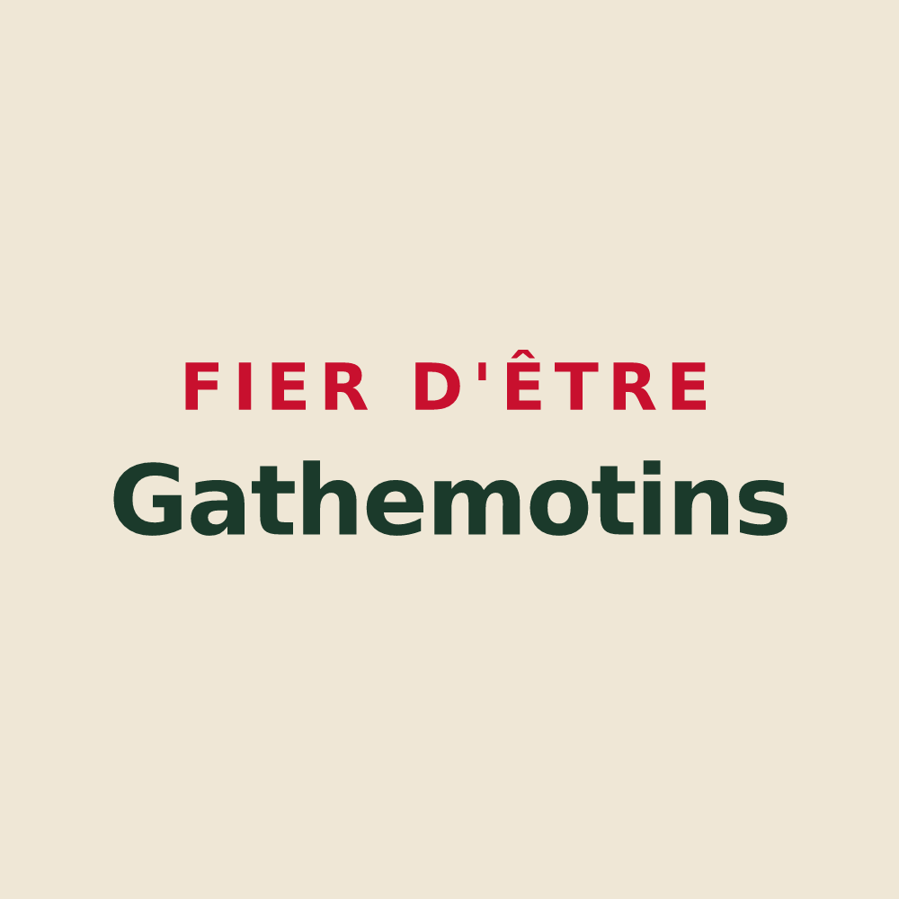 Tote bag « Fier d'être Gathemotins » — design pour Gathemo