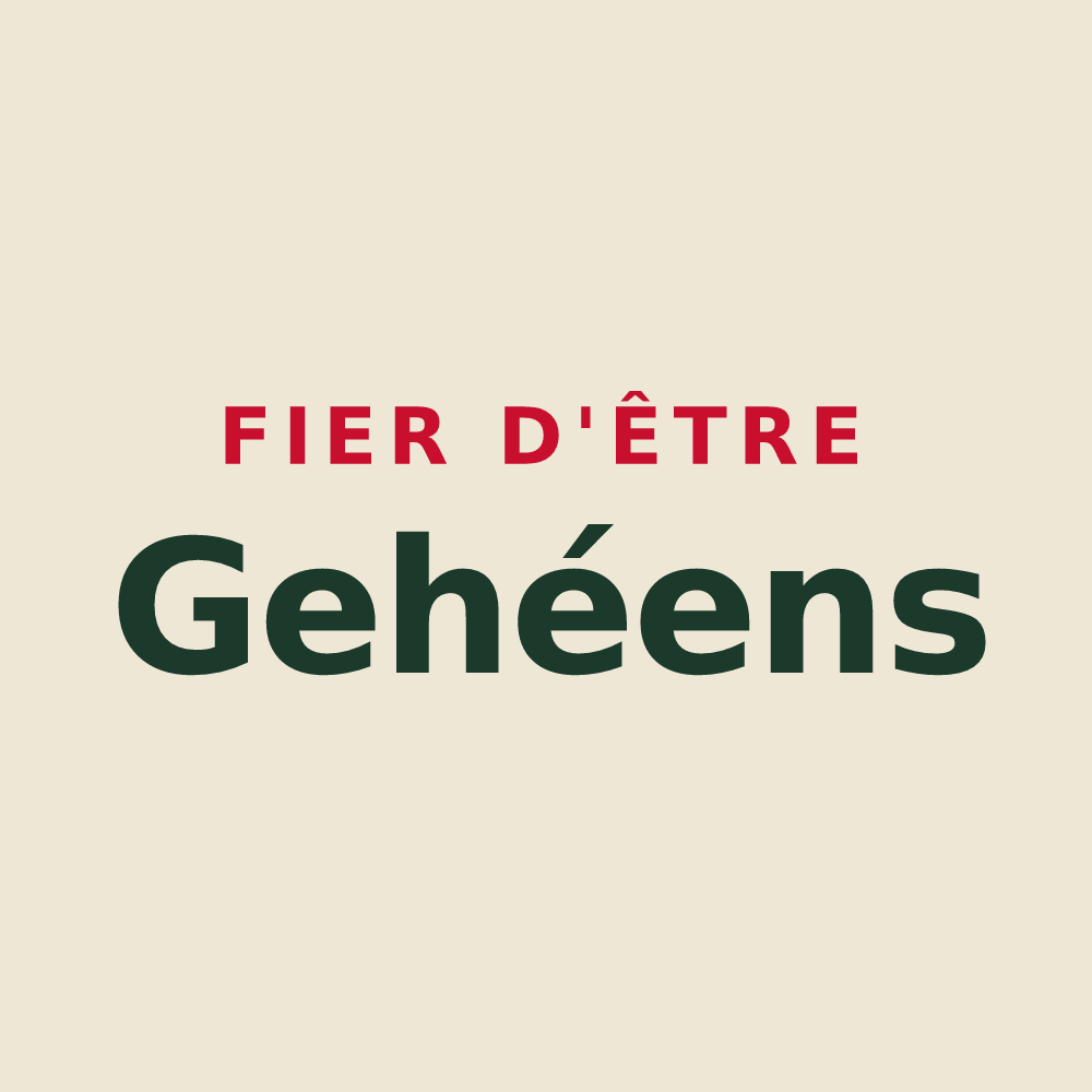 Tote bag « Fier d'être Gehéens » — design pour Gehée