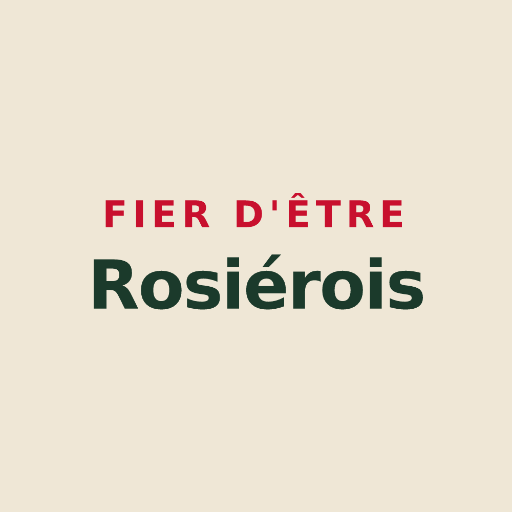 Tote bag « Fier d'être Rosiérois » — design pour Gennes-Val-de-Loire
