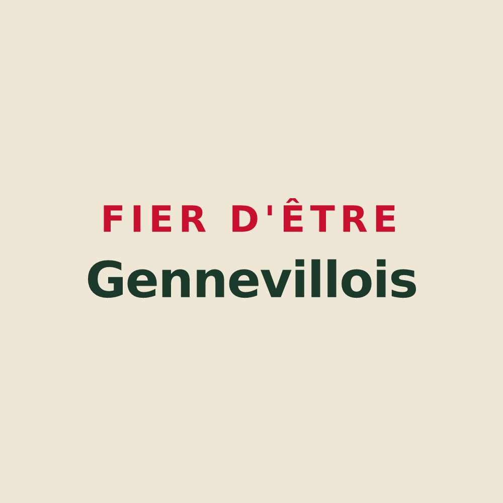 Tote bag « Fier d'être Gennevillois » — design pour Gennevilliers