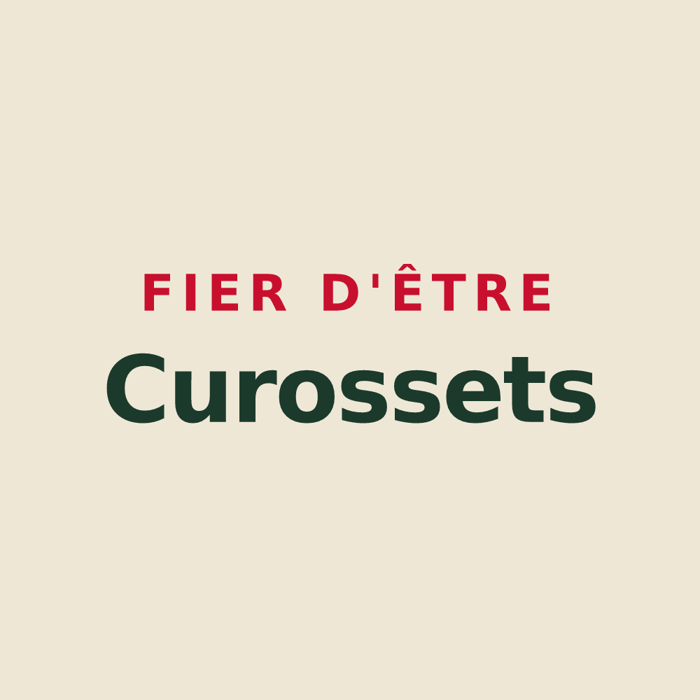 Tote bag « Fier d'être Curossets » — design pour Géovreisset