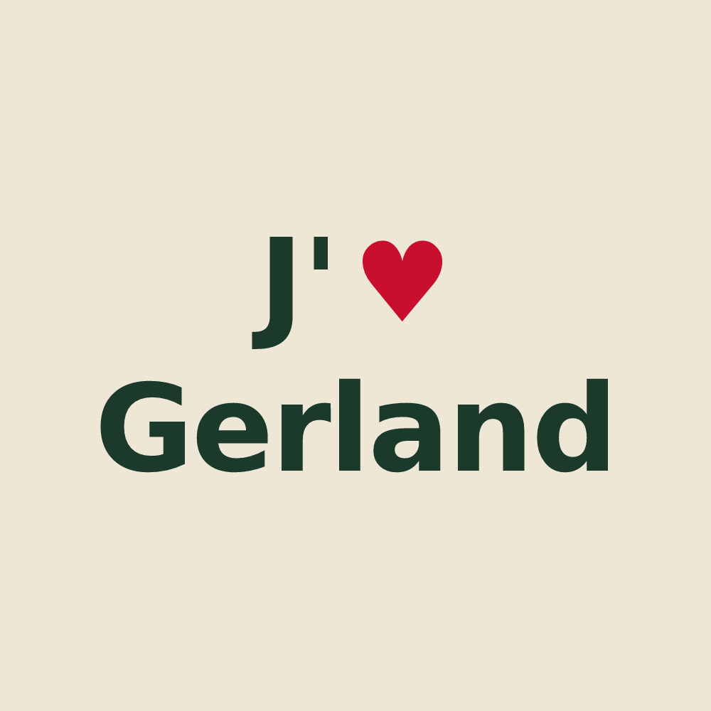 Tote bag personnalisé Gerland — design J'aime Gerland