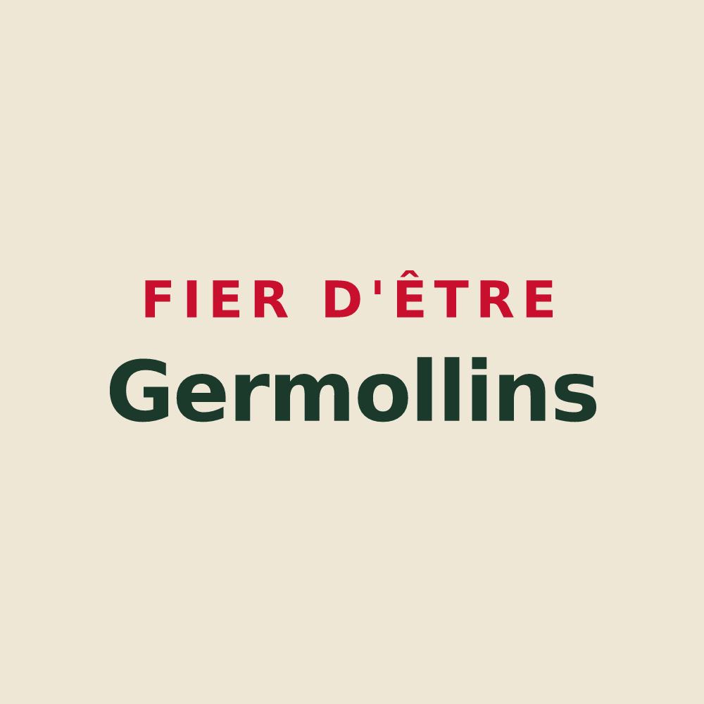 Tote bag « Fier d'être Germollins » — design pour Germolles-sur-Grosne