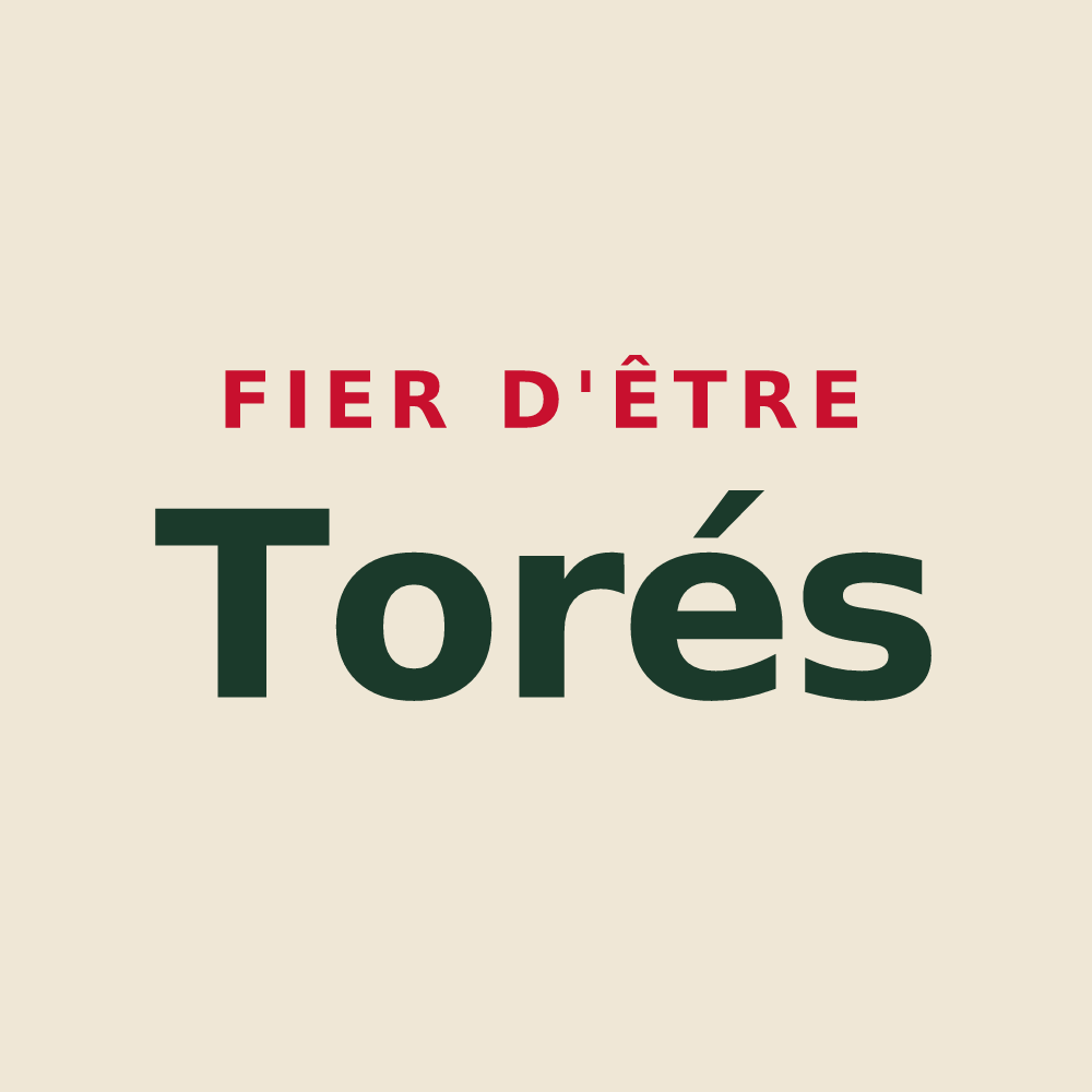 Tote bag « Fier d'être Torés » — design pour Gespunsart