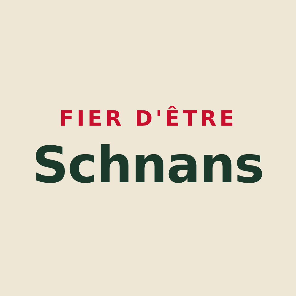 Tote bag « Fier d'être Schnans » — design pour Gevigney-et-Mercey
