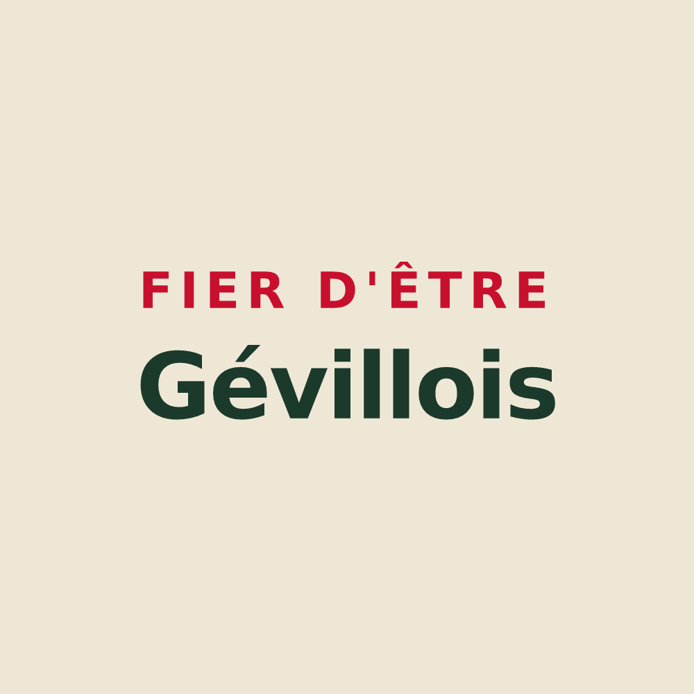 Tote bag « Fier d'être Gévillois » — design pour Geville