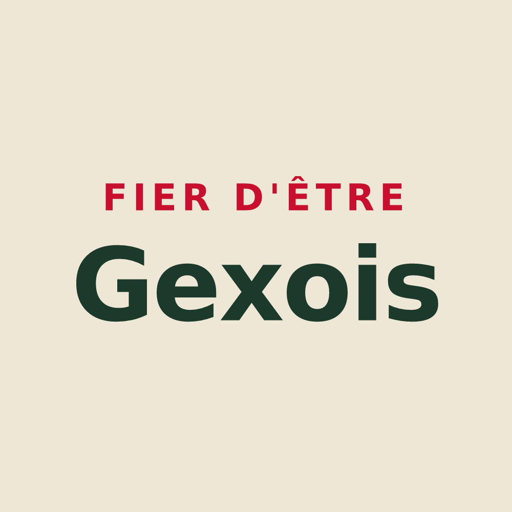 Tote bag « Fier d'être Gexois » — design pour Gex