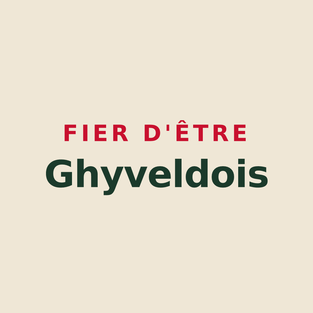 Tote bag « Fier d'être Ghyveldois » — design pour Ghyvelde