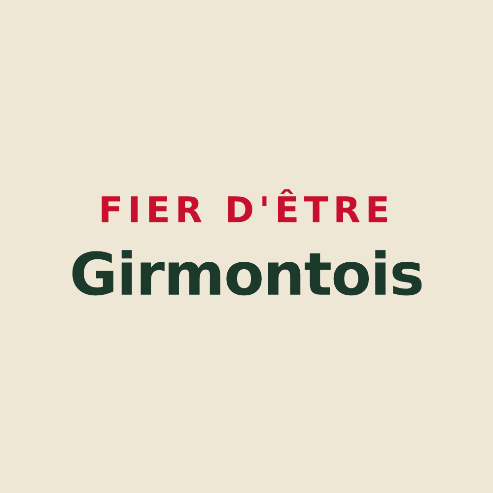 Tote bag « Fier d'être Girmontois » — design pour Girmont-Val-d'Ajol