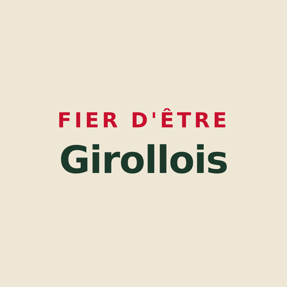 Tote bag « Fier d'être Girollois » — design pour Girolles