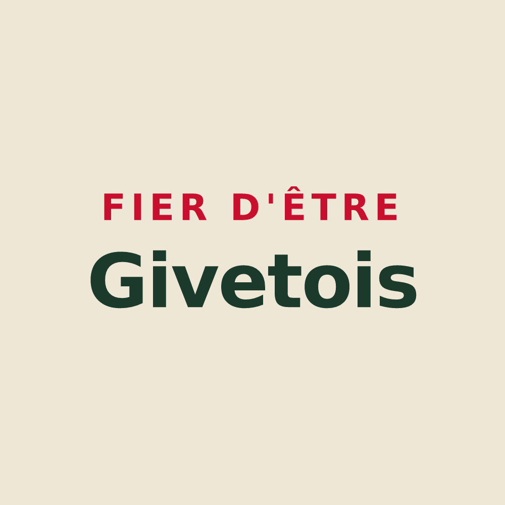Tote bag « Fier d'être Givetois » — design pour Givet