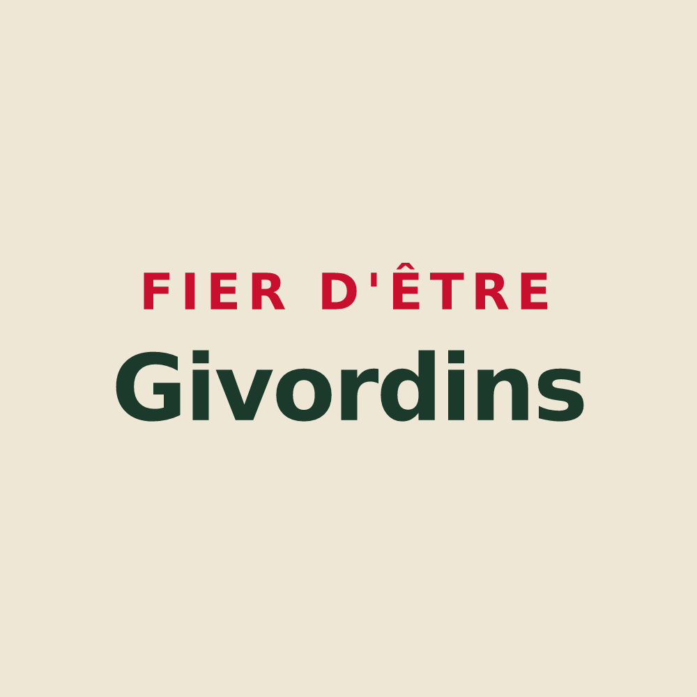 Tote bag « Fier d'être Givordins » — design pour Givors