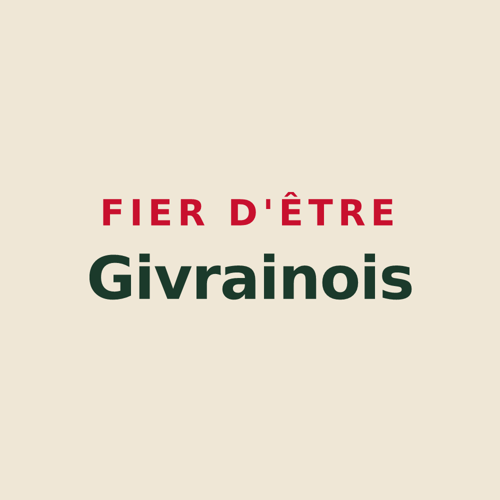 Tote bag « Fier d'être Givrainois » — design pour Givraines