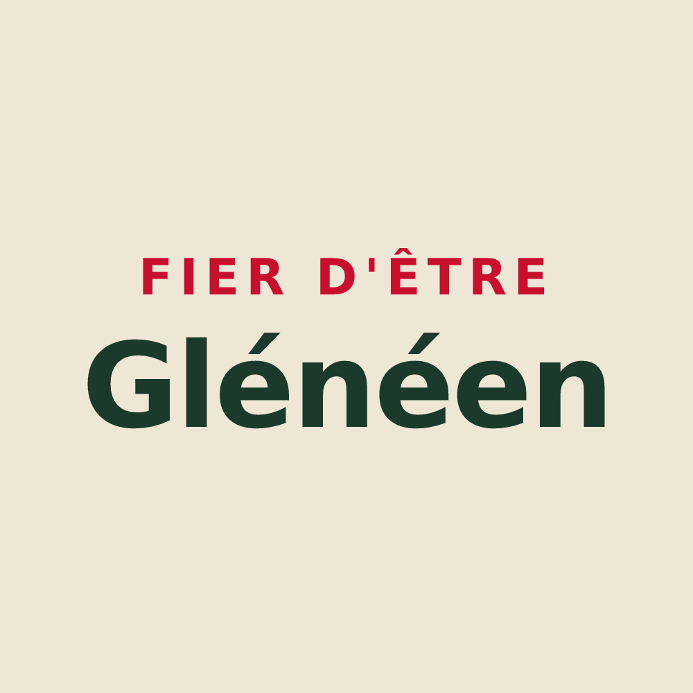 Tote bag « Fier d'être Glénéen » — design pour Glénay