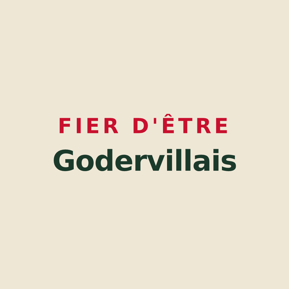 Tote bag « Fier d'être Godervillais » — design pour Goderville