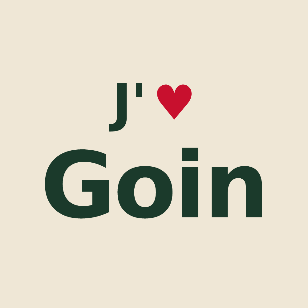 Tote bag personnalisé Goin — design J'aime Goin