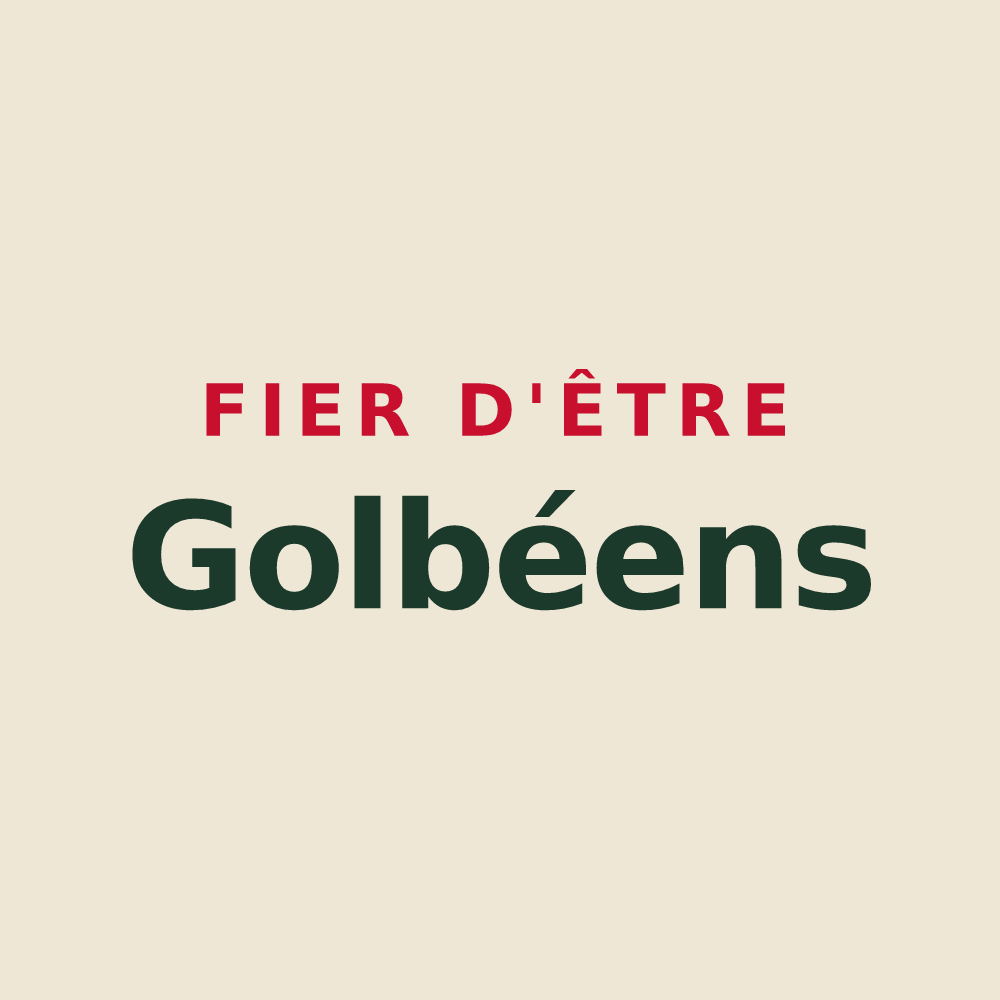 Tote bag « Fier d'être Golbéens » — design pour Golbey