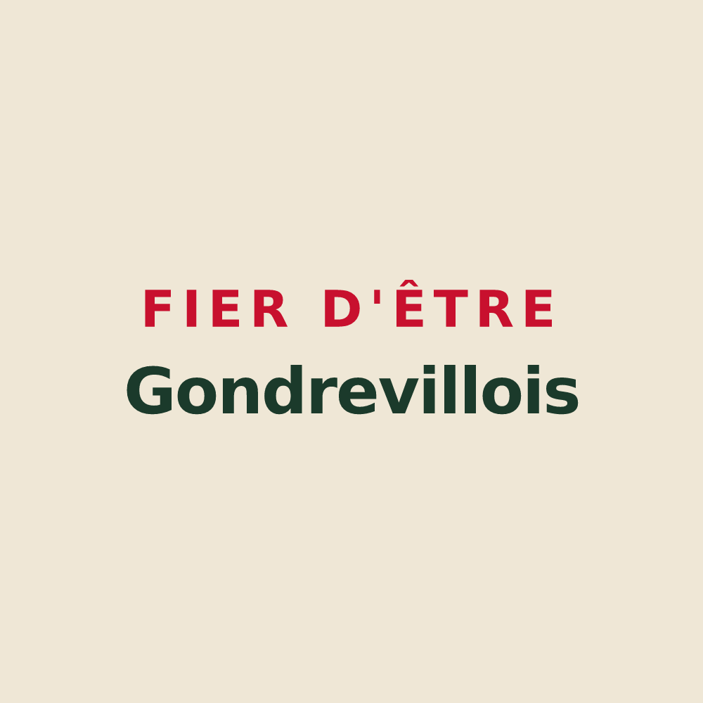 Tote bag « Fier d'être Gondrevillois » — design pour Gondreville