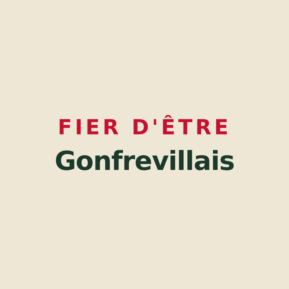 Tote bag « Fier d'être Gonfrevillais » — design pour Gonfreville-l'Orcher