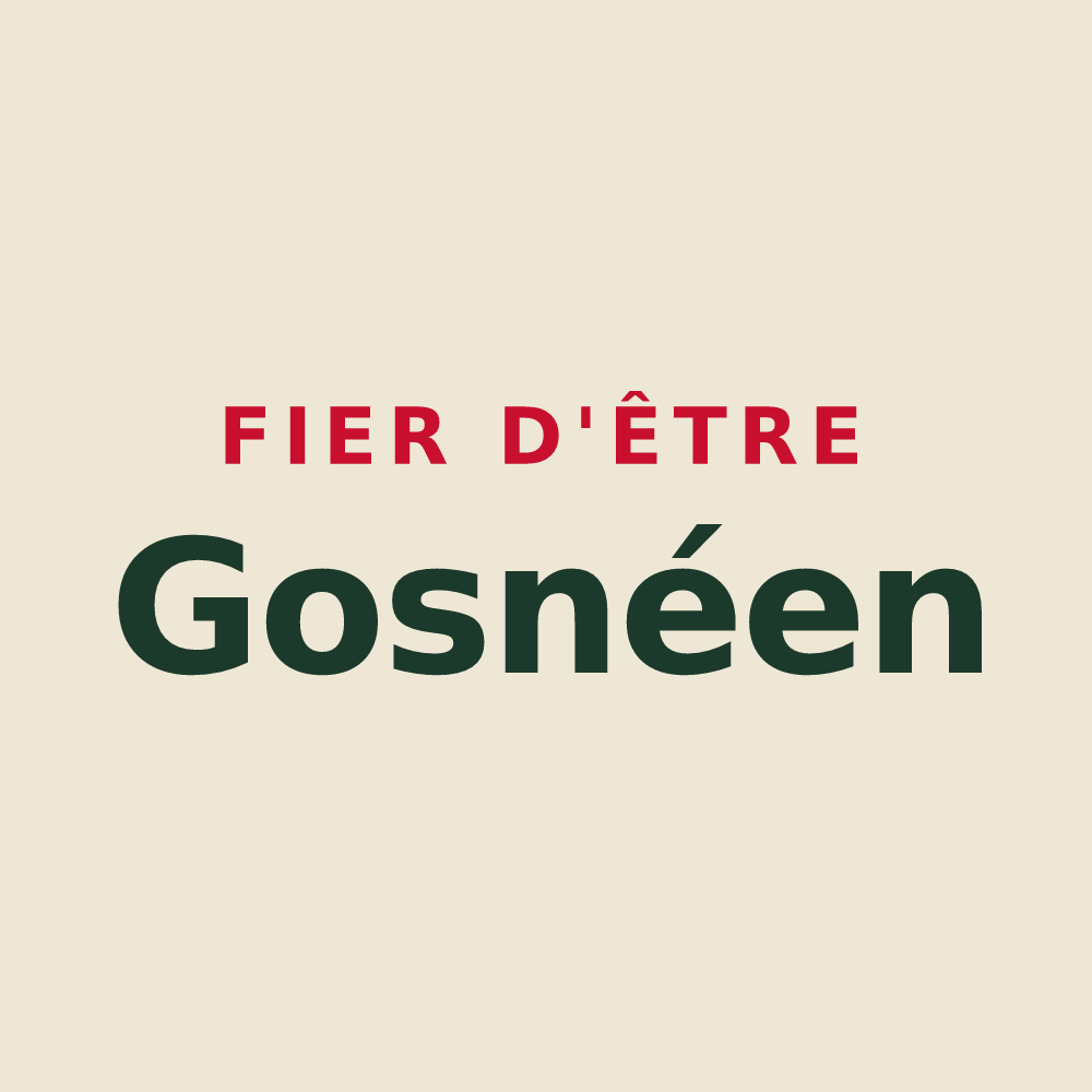 Tote bag « Fier d'être Gosnéen » — design pour Gosné
