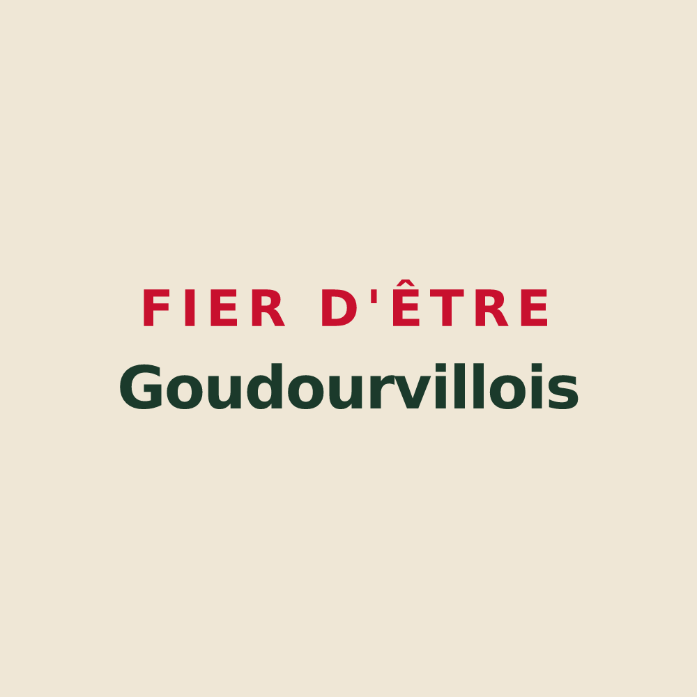 Tote bag « Fier d'être Goudourvillois » — design pour Goudourville