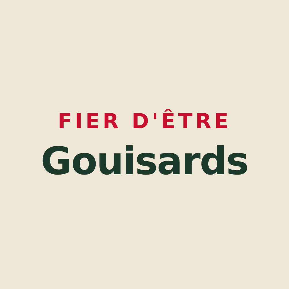 Tote bag « Fier d'être Gouisards » — design pour Gouise