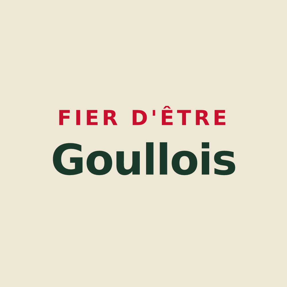 Tote bag « Fier d'être Goullois » — design pour Goulles