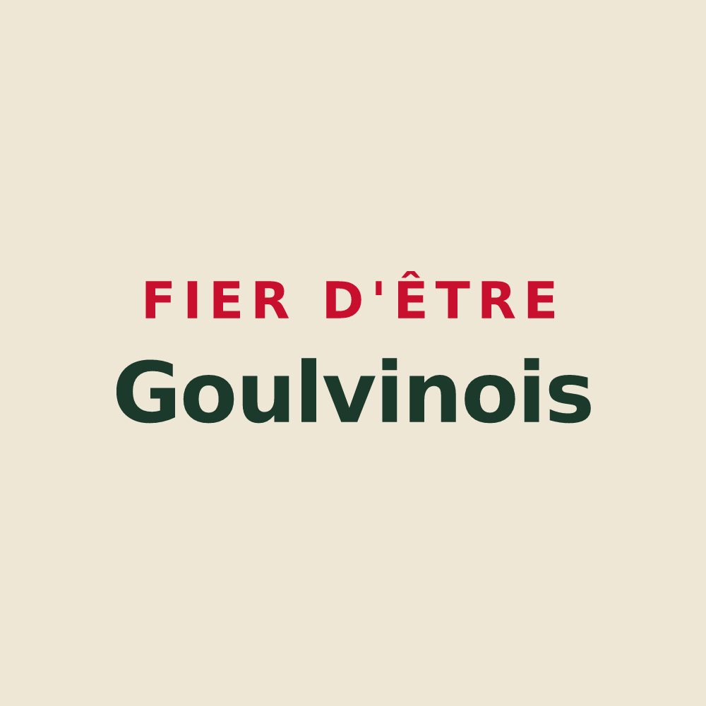 Tote bag « Fier d'être Goulvinois » — design pour Goulven