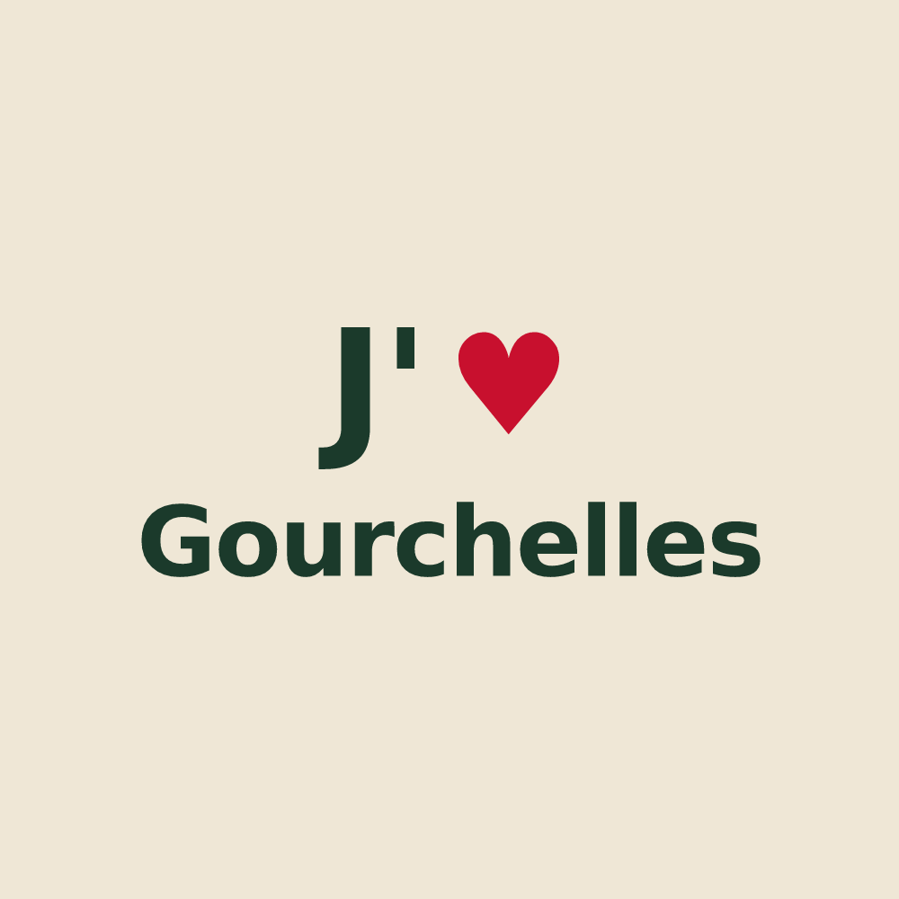 Tote bag personnalisé Gourchelles — design J'aime Gourchelles